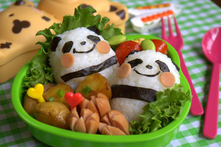 A more playful, homemade version of bento box fare. (CCL C)