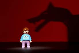 Some people's image of God is like the big bad wolf.