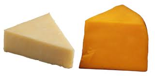 White and Yellow Cheddar Cheese