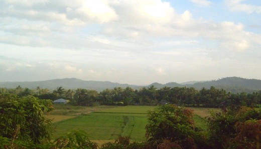 View at the barrio (April 2011 - Photo by Travel Man)