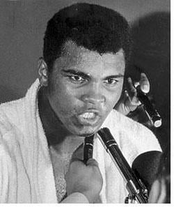 Ali does the talking
