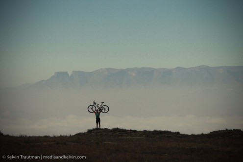 Bike & Biker in the Drankensberg Bike & Biker in the Drankensberg