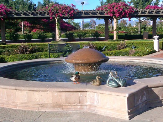Colonel Bill Barber Marine Corps Memorial Park in Irvine, California.