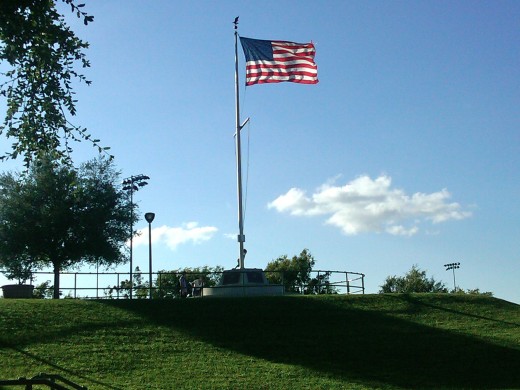 Colonel Bill Barber Marine Corps Memorial Park in Irvine, California.