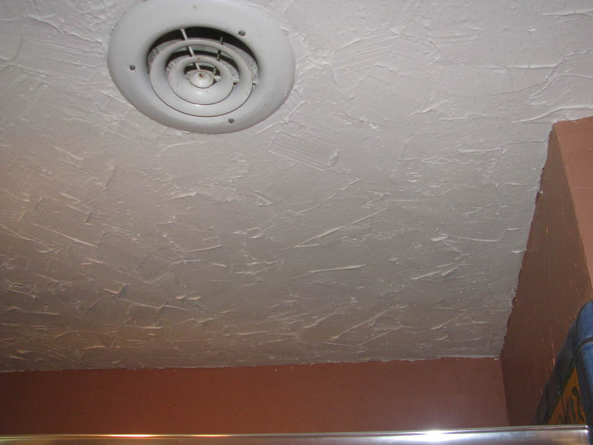 How To Cover A Popcorn Ceiling With Plaster Dengarden