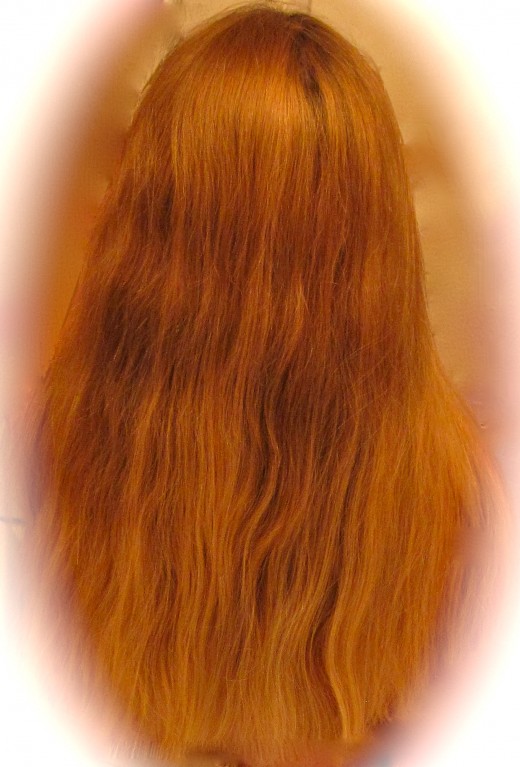 Donating my hair to Locks of Love.