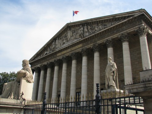 The National Assembly of France, Paris