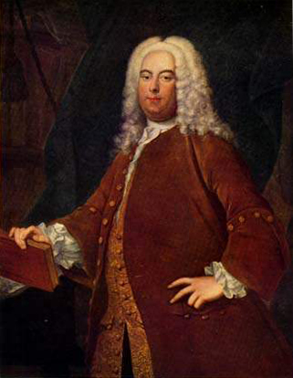 Georg Friedrich Hndel; portrait by Thomas Hudson