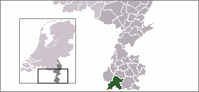 Map location of Eijsden-Margraten