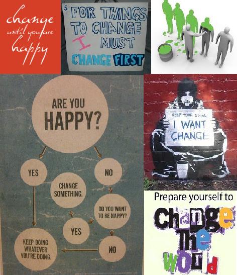 What do you need to change for the better?