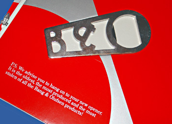 B&O bottle opener the most stolen!