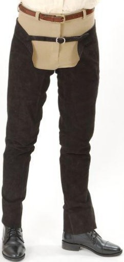 Oftentimes called "Schooling Chaps", these are the English riders version. Ordering custom allows for many options in color, piping and monograms.