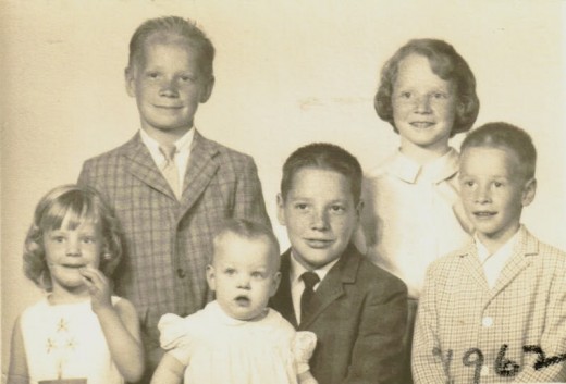 My grandparents children...all six of them...