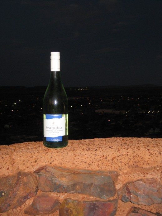 Newman at night