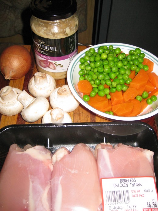 These ones are chicken & vegie