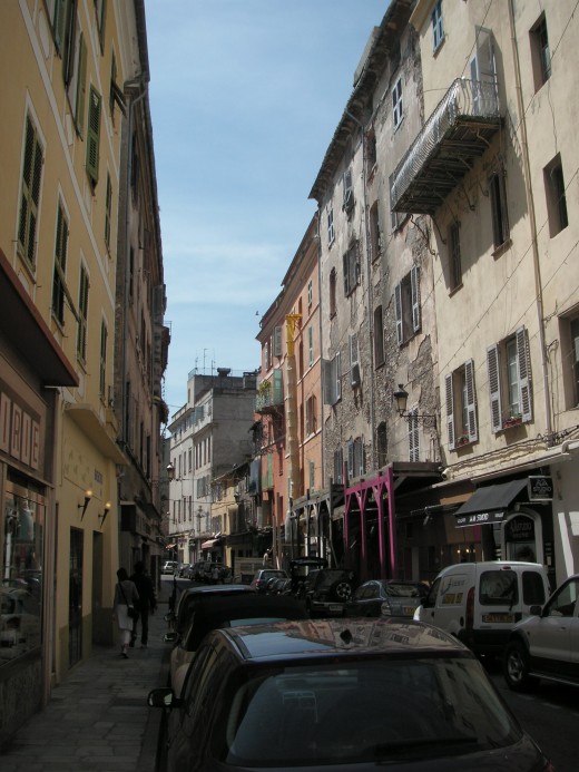 Bastia, old town