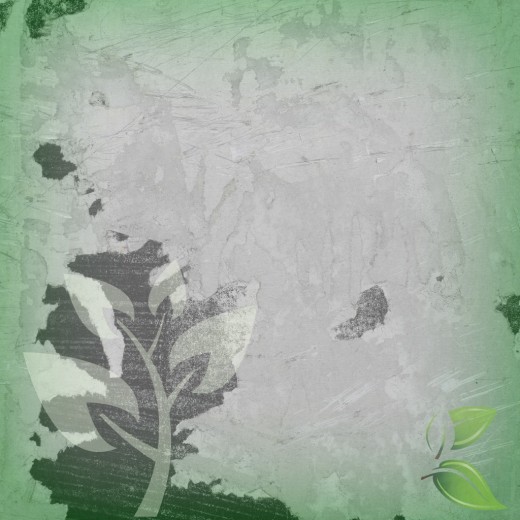 green leaf background