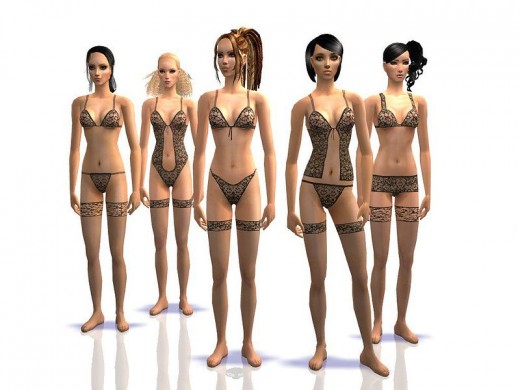 This creepy Sim army is relevant to my interests... Image from pimp-my-sims.com