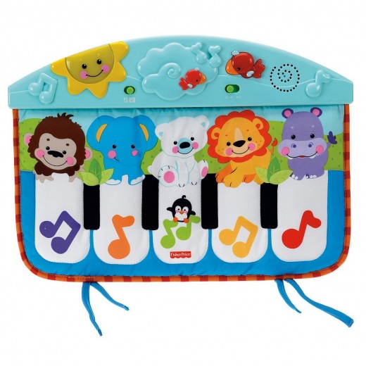 The Fisher Price Precious Planet Kick and Play Piano will aid your child's development from birth through to toddlerhood.