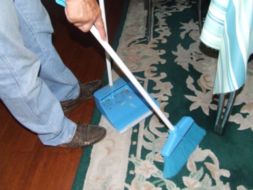 When only a little sweeping is needed we always reach for our Gentleman's Sweeper
