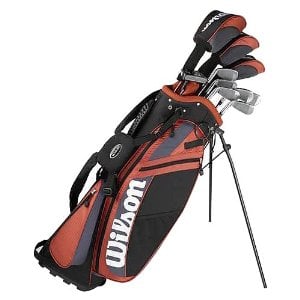 Wilson have a set of golf clubs at under $200, great for beginners.