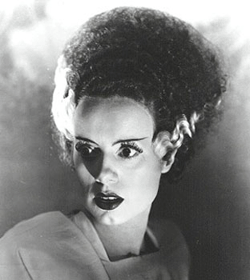 I love the look of a classic Bride of Frankenstein for Halloween