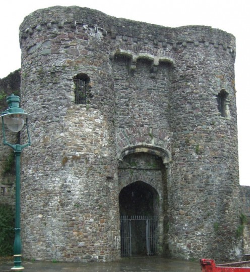 Carmarthen Castle gatehouse