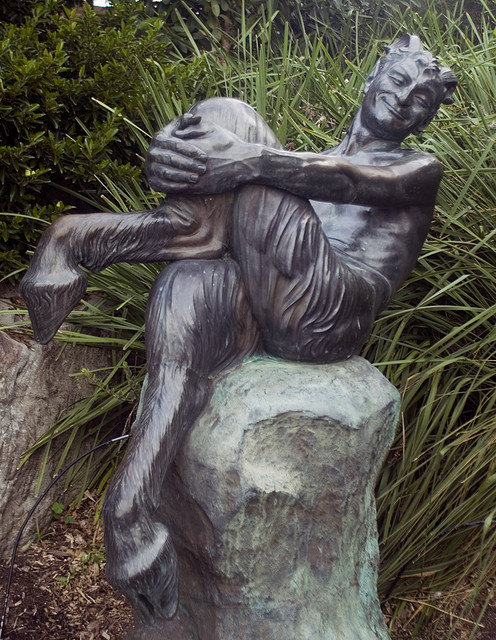 Statue of a Satyr, Royal Botanic Gardens, Sydney By jameshead
