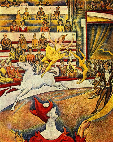 The Circus, by Georges Seurat in 1891. 