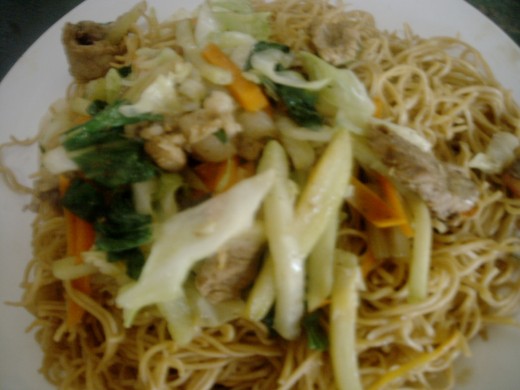 Lucban Quezon's famous Pancit Hab hab