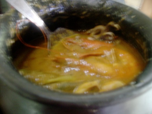Sea food Kare Kare