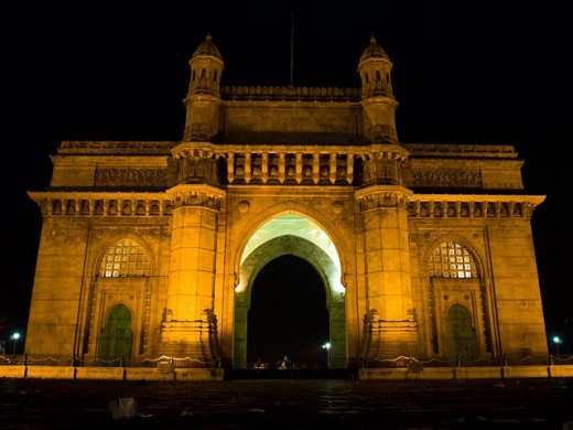 Gateway of India in Mumbai night view