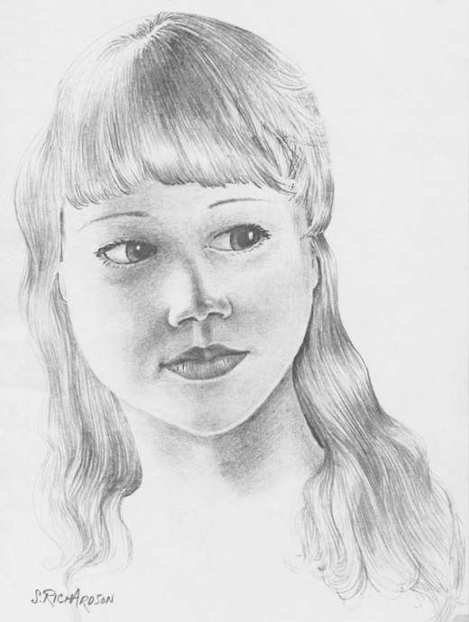 Unnamed pencil drawing by the author