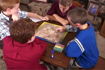 Board games can help teach life skills, as well as, get kids, and adults alike, thinking.