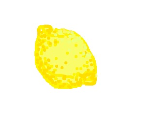 Imagine this is a lemon.