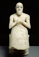 Tell Asmar Statue, c. 2700 B.C.E., Iraq Museum, Baghdad