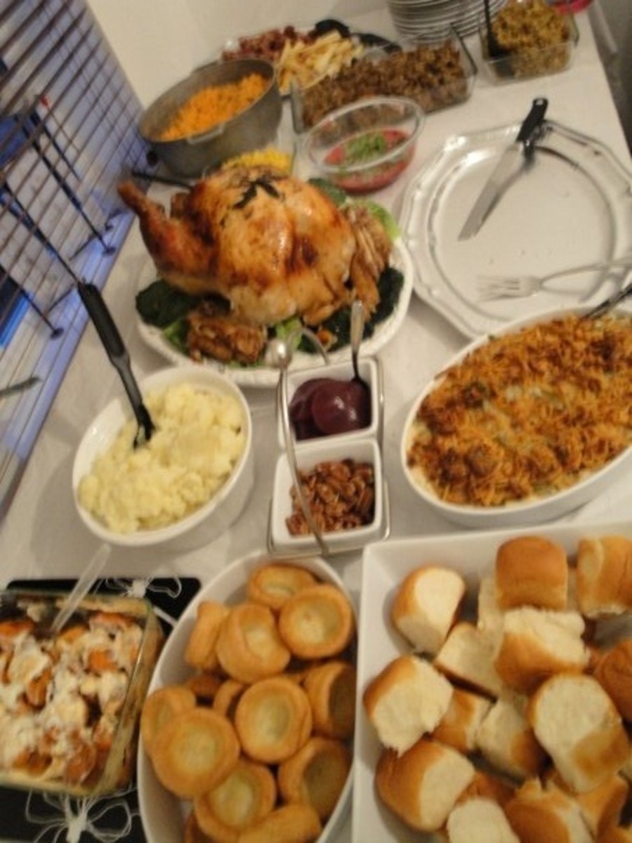 A Thanksgiving feast is wonderful, however, make sure you don't overeat fattening and overly processed foods.