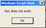 String Does Not Exist