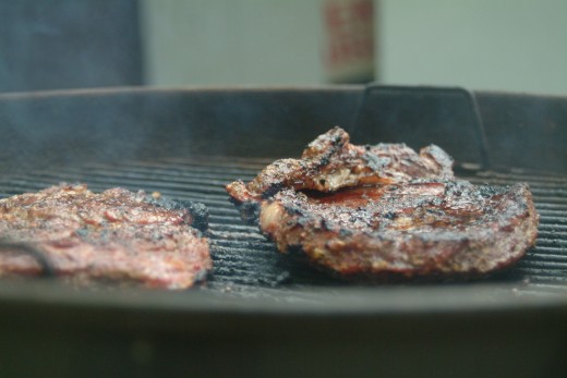By following these 5 grilling shortcuts, our first summer BBQ Grilled Rib-eye Steaks turned out smokey and juicy just like we hoped they would! 