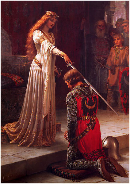 The Accolade by Edmund Blair Leighton, 1901 by  New Visions2010 