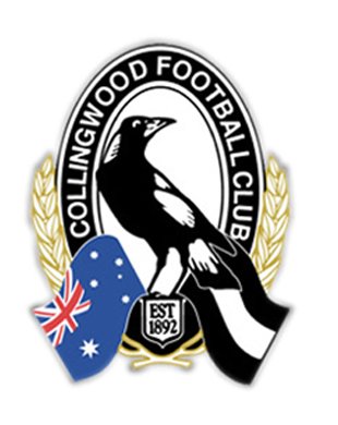 Collingwood Magpies logo, winner of the 2010 AFL Premiership