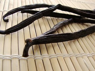 Vanilla Beans - dried and ready for culinary use.