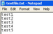 Text File