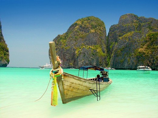 Natural beauty beach of Koh Phi Phi Island, Thailand