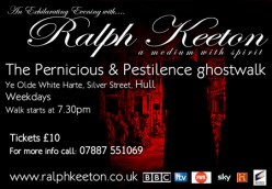 Haunted buildings, further Ghostly adventures of Hubby