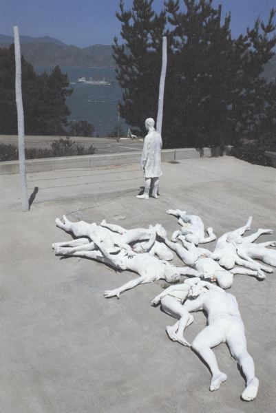 The Holocaust - George Segal. 1984 installation in Lincoln Park, San Francisco.