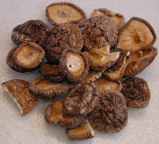 Dry Shiitake mushroom