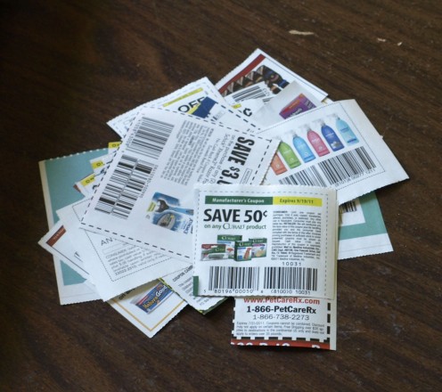 Coupons paired with flyer sales can make a huge impact on your grocery shopping bill.