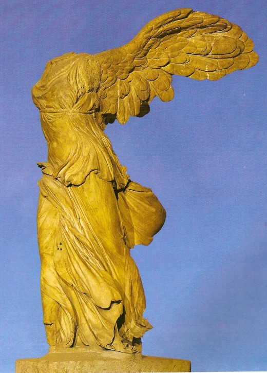 Victory of Samothrace. Louvre museum - Paris.