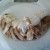 In the making this is filled with cheese white and wheat bread braided In the making this is filled with cheese white and wheat bread braided